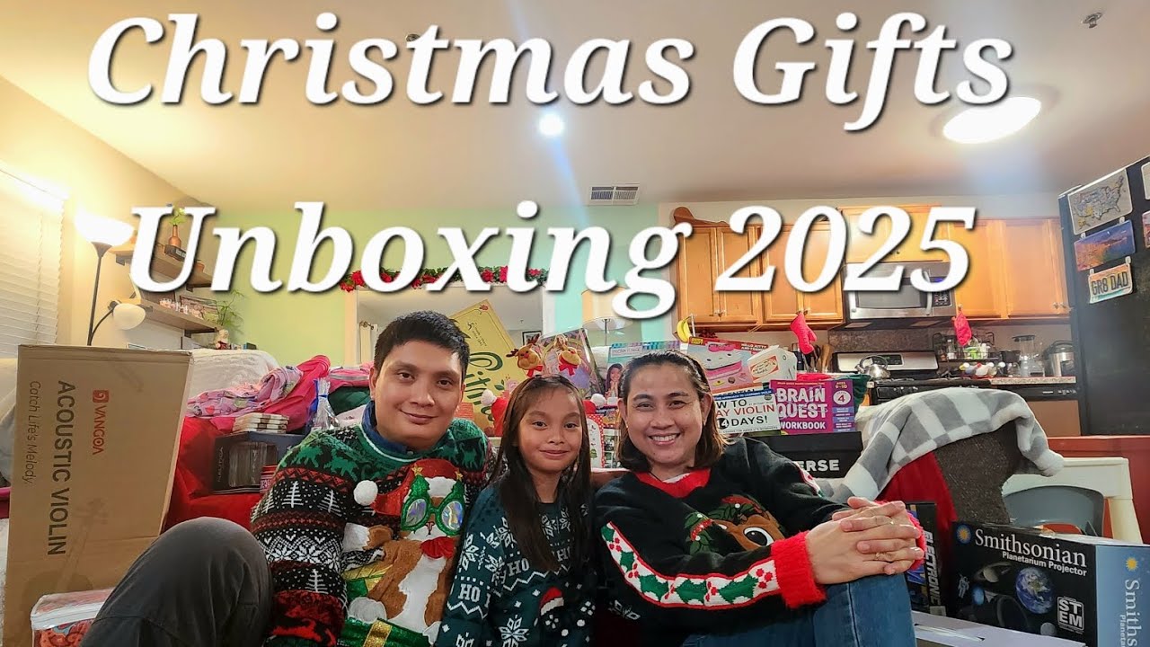 Christmas gifts unboxing 2025 