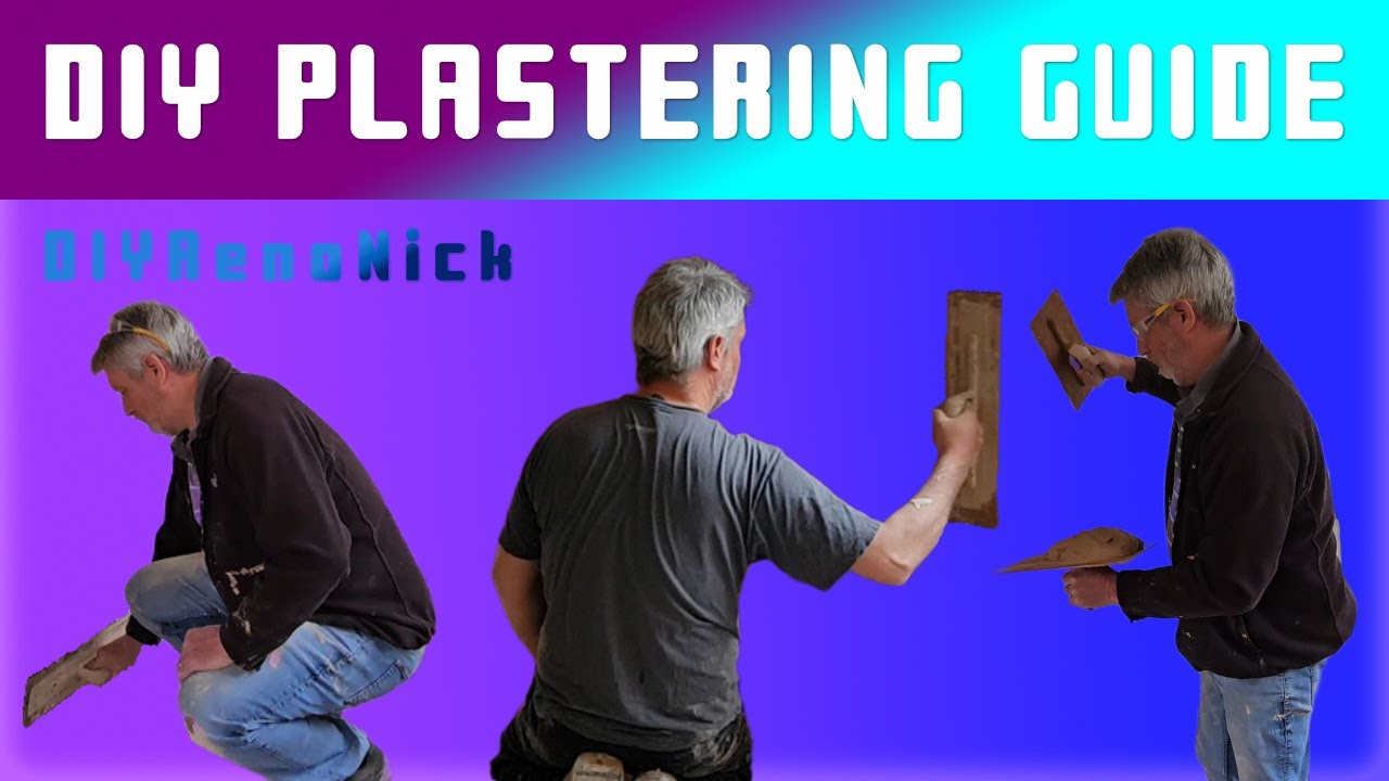 Plastering around newly fitted second hand patio doors. YouTube