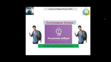 SO2 Analysis/sampling| Sulphur dioxide sampling in ambient air| #air #pollution #so2 #analysis #evs 