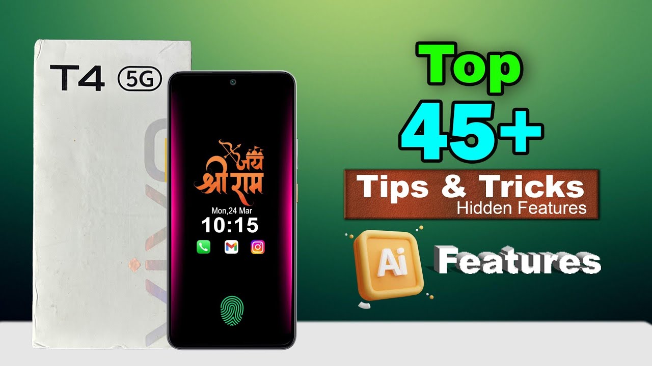 Vivo T4 5G Top 40+ Hidden Features | Tips & Tricks | Vivo T4 Hidden Features