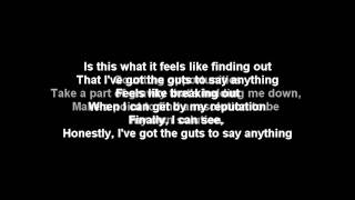 All Time Low- Guts (lyrics Video)