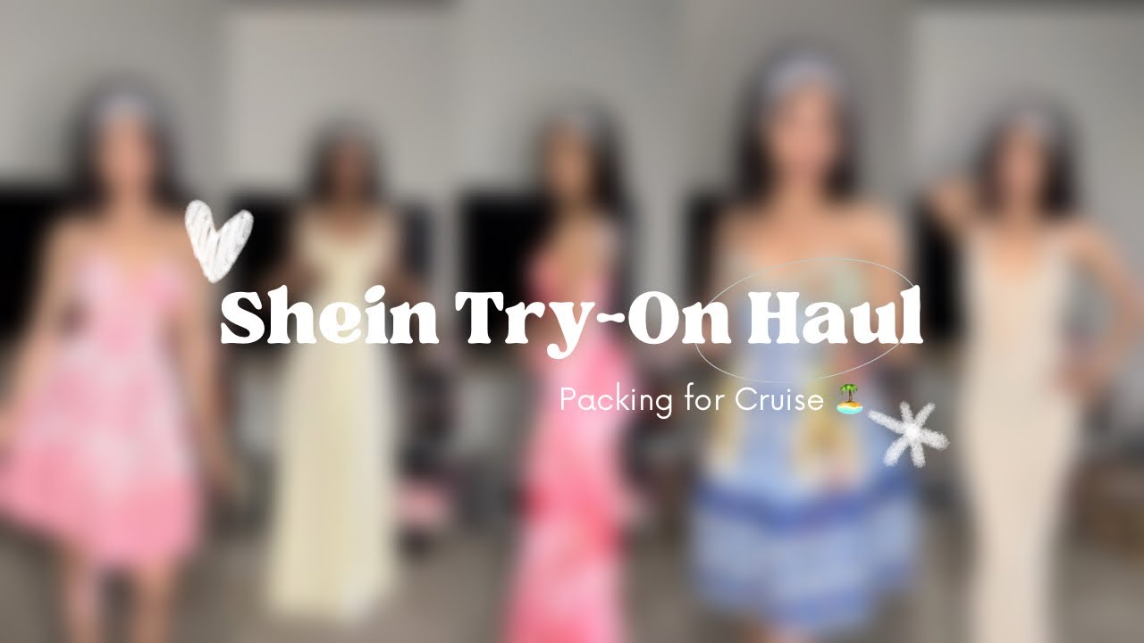 Finish Packing for My Cruise to Mexico + SHEIN Try-On Haul! 🧳🌴 Tweeetbird 💕