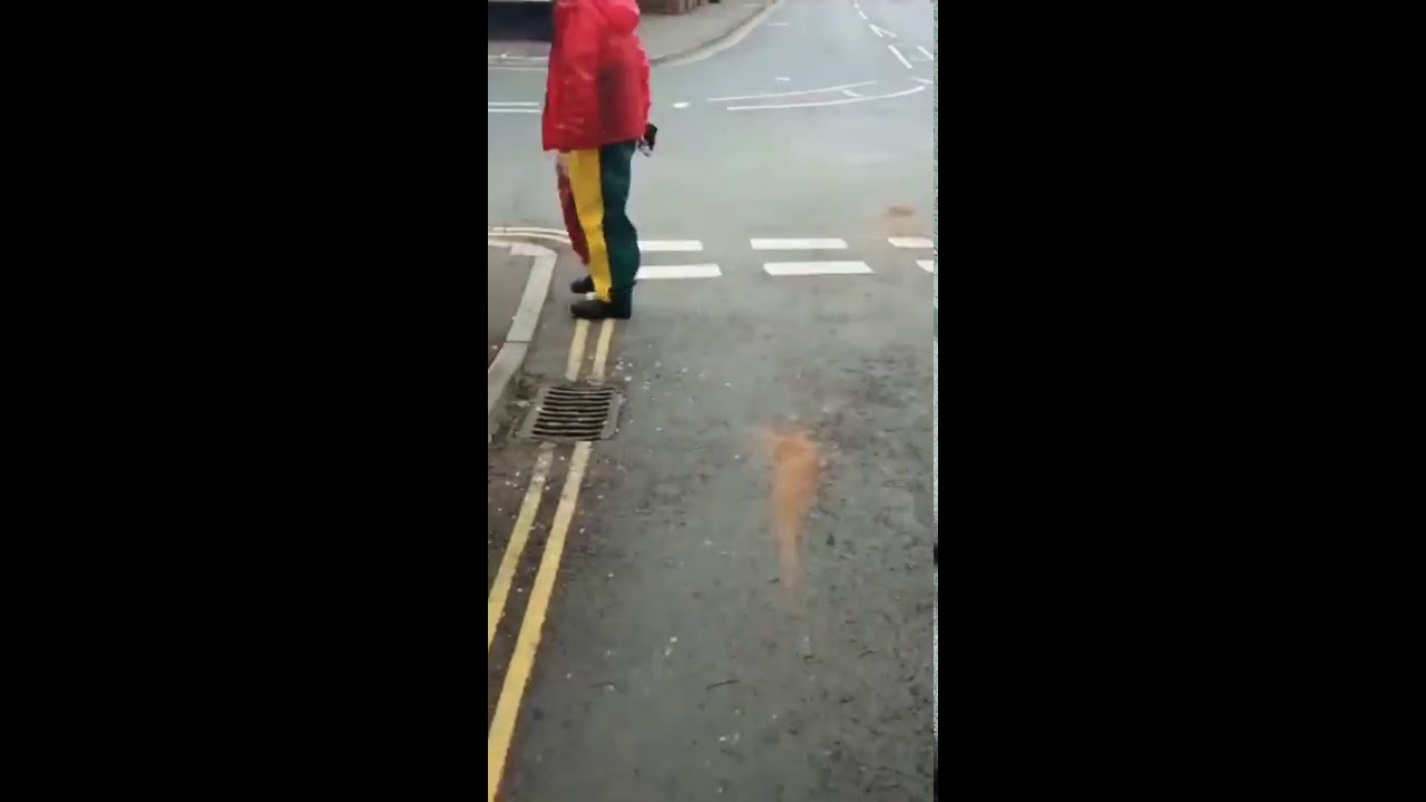 Joker Rainwear Public Humiliation