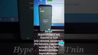 Xiaomi’de ‘İzin Denetleyici Durduruldu’ Hatası mı Alıyorsun? İşte Saf Android Çözümü! #tech #xiaomi
