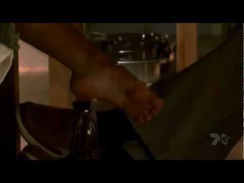 Martika Sullivan (Rosie O'Connor) Sole Footsie in Home and Away