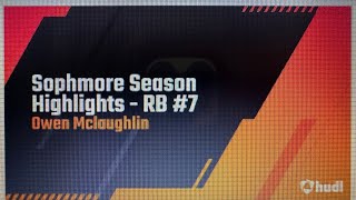 Sophomore Hudl film
