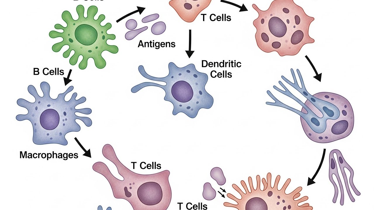 Immune System Unveiled: Key Cells & Antigen Recognition Explained - YouTube