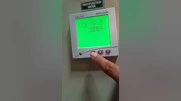 SECURE ELITE440-446 MULTIFUNCTION METER PROGRAMMING SETTING