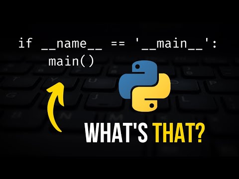 Video: Hoe noem je een hoofdfunctie in Python?