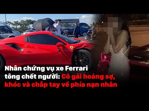 tai nạn xe ferrari