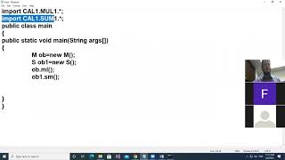 Create sub package in java