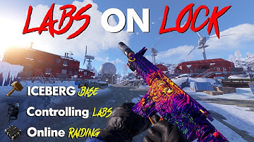 Controlling LABS From AN INSANE ICEBERG BASE | Vanilla Rust - HIGH POP
