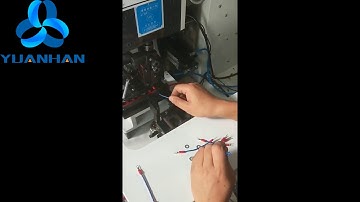 Wire Stripping and Pre-insulated Chain Terminals Crimping Machine YH-BRX01