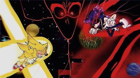 Fleetway Super Sonic vs Xenophanes | Chaos Emerges (EXEcution comic animation)