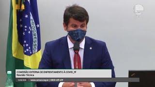 Câmara no combate ao coronavírus - Agosto 2020 - Comissão de Enfrentamento à Covid - Situação dos medicamentos para intubação - 13/08/2020