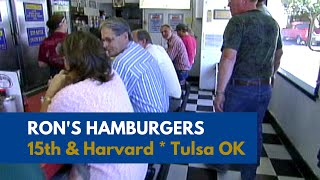 Vanished Tulsa OK Landmark Hamburger Restaurant - Memories of Ron's Burgers on 15th Street
