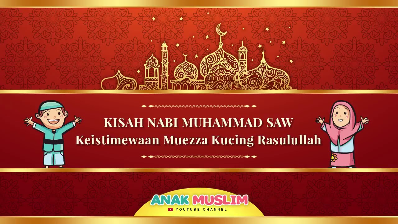 Kisah nabi Muhammad SAW dan kucing muezza - YouTube