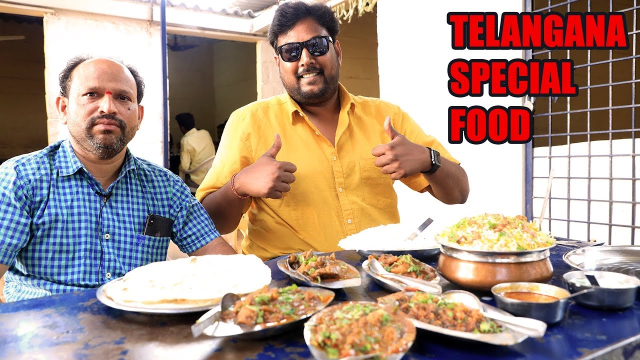 Amazing Telangana Food | Boti Paya Bheja Dhaba Style | Indian Food | Street Byte