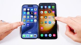 Ultimate Speed Showdown: iPhone 15 Pro vs Galaxy S23 Plus