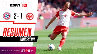 ¡DOBLETE DE KANE Y TRIUNFAZO DE LOS BÁVAROS EN SU CASA! | Bayern Munich 21 Frankfurt | RESUMEN