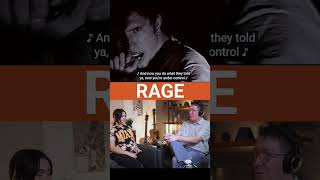 Rage against the machine reaction.