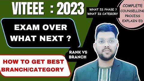 VITEEE 2023 Complete counselling process | How to get best branch? #counselling #viteee2023 #cutoff