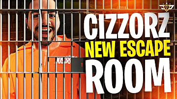 I BROKE MY HAND?! CIZZORZ NEW ESCAPE ROOM! CIZZORZ LIVE REACTS! (Fortnite: Battle Royale)