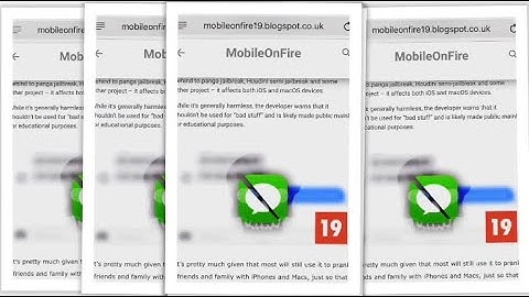BEWARE: This Link Will Crash/Freeze Messages App On iOS & MacOS