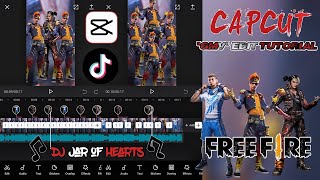 TUTORIAL!! TIKTOK Dj Jar of Hearts | FREE FIRE "GMV" CapCut Edit Tutorial 🔥 screenshot 2