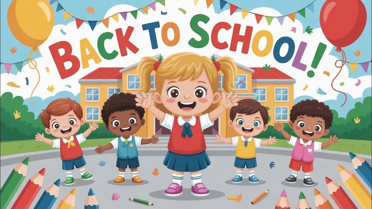 📚 Back to School Song | Happy Kids Learning Together 🎵 #mokamooland # ...