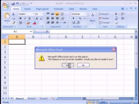 free excel installation