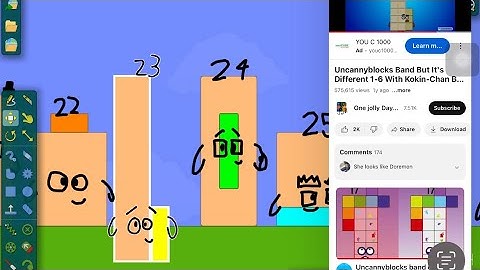 Numberblocks band 1-30 vs Uncannyblocks Band but It’s Different 1-6