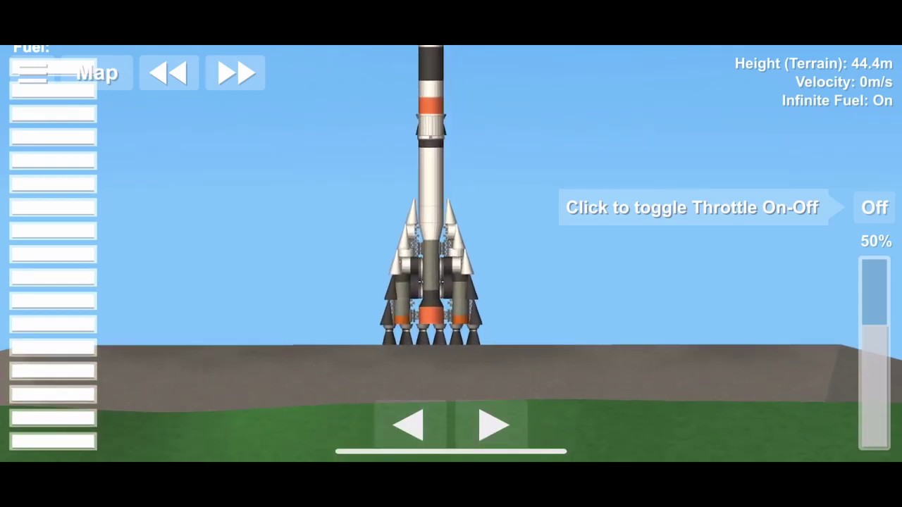 rocket simulation