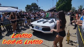 Lamborghini aventador joining the Limbo contact at Import Face off.