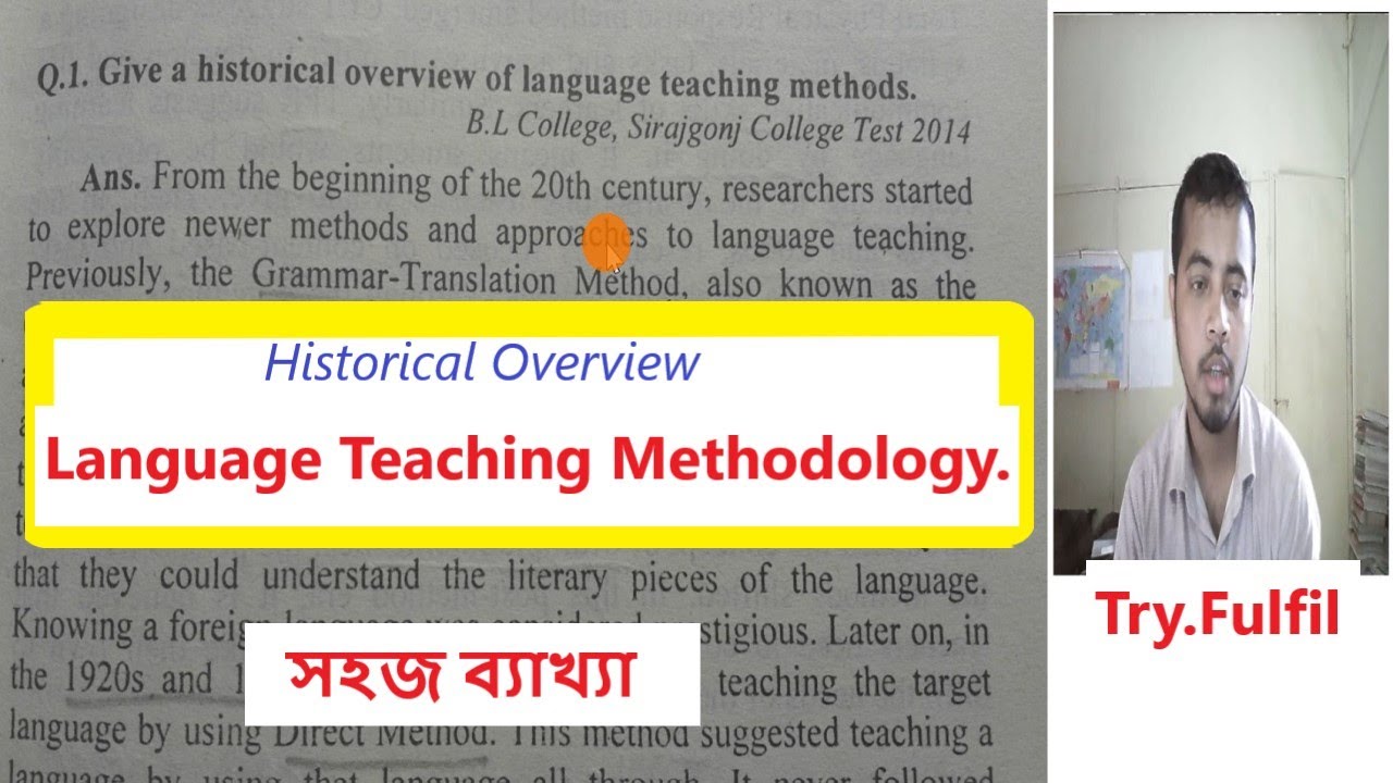 History of language teaching methodology | language teaching methods ...