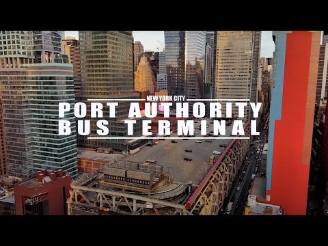 New York Port Authority Bus Terminal Six Flags