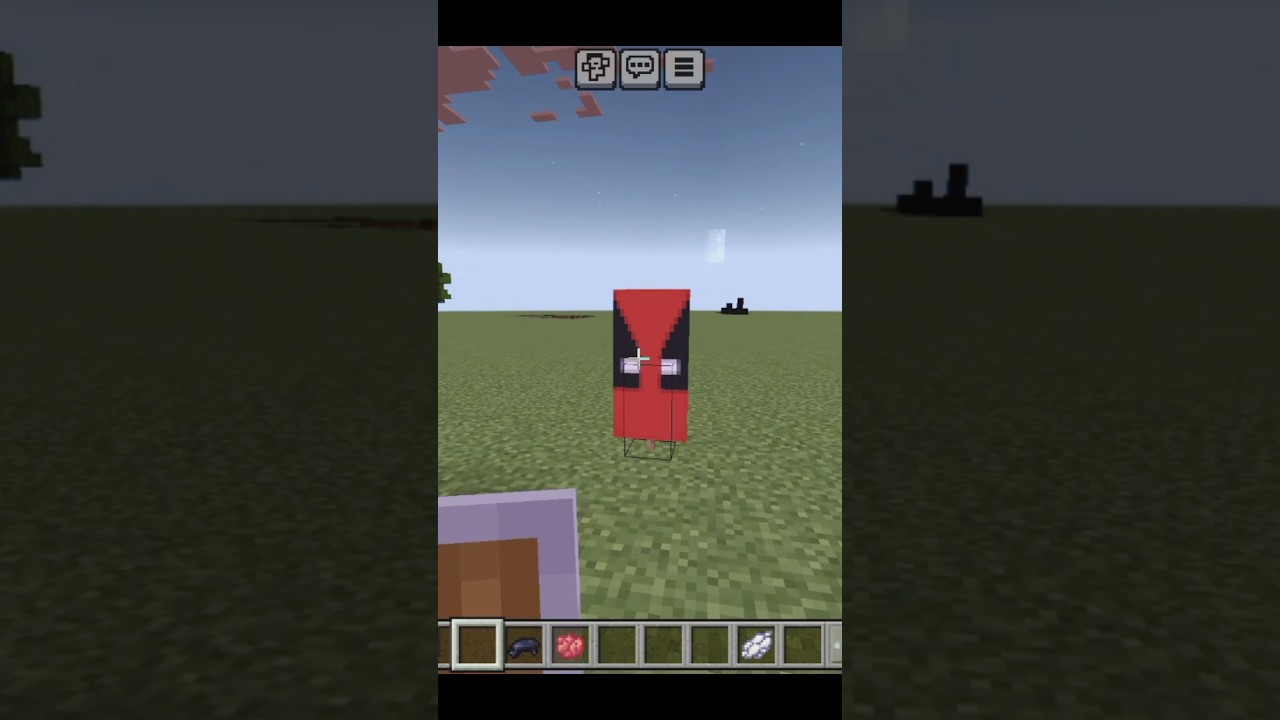 Deadpool banner in minecraft 