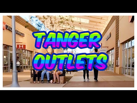Video: Tanger Outlets in Glendale AZ, 'n Discount Shopping Mall