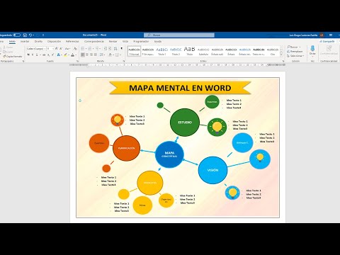 ▷ Cómo hacer un Mapa Mental en WORD ⇒ El Tío Tech ✔️