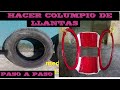 Como Hacer un Columpio de LLantas Recicladas