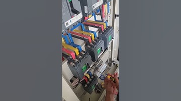 Connect  the electric in MDB ATS 4P