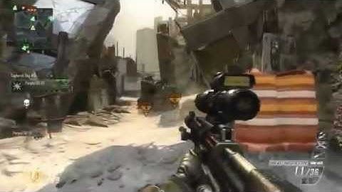 Black Ops 2: *NEW* Domination w/ SVU-AS Sniper on Aftermath - (Multiplayer Gameplay)