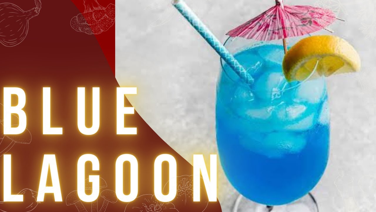 Blue lagoon Blue Lagoon Mocktail Recipe Blue Curaçao Lemonade