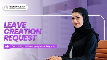 Leave Creation Request in Resourceinn | HRMS | Request Management