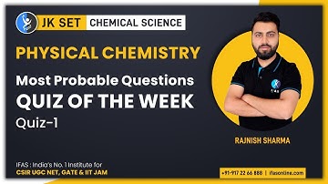 Most Probable Questions For  Physical Chemistry