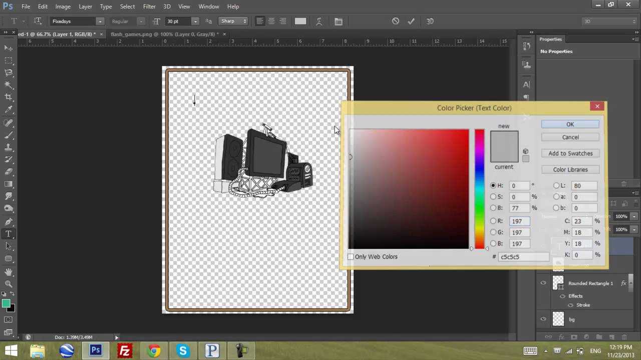 How To Create A Poster Banner Flyer In Photoshop Cs6 Tutorial Hd Youtube