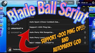 Blade Ball script SUPPORTS LAG anti-cheat | Best Blade Ball Script | Roblox Executor Mobile and Pc