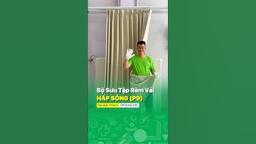 Rèm cửa đẹp rèm vải hấp sóng có gì đẹp #shorts #shortvideo