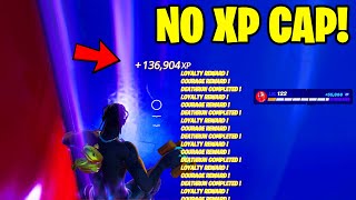 *NO XP CAP* XP GLITCH CREATIVE MAP CODE in Fortnite Chapter 4! (100K XP Per Second)