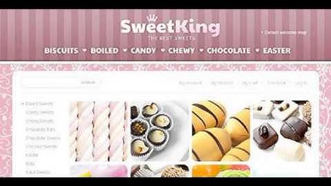 Preview White Sweet Shop Magento Theme by Delta TMT